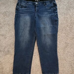 Wit & Wisdom Distressed Boyfriend Jeans